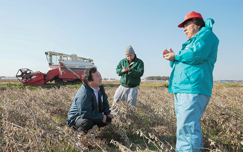 生産者と顔の見える関係